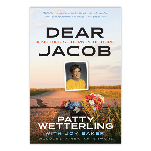 book cover with title and photo of jacob set on a background of a country road