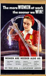 The more women at work the sooner we win!