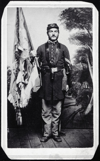 William N. Irvine, Color Sergeant, First Minnesota Infantry, Company D., 1861-1864.