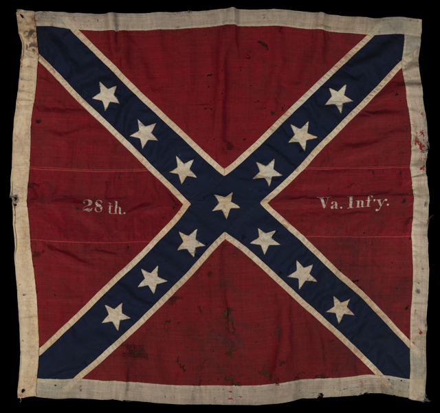 28th Virginia battle flag